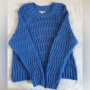 American Eagle Outfitters Blue Knit Sweater